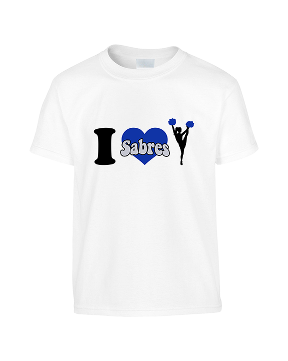 Sumner Cheerleading Cheer I Heart Cheer 2 - Youth Shirt