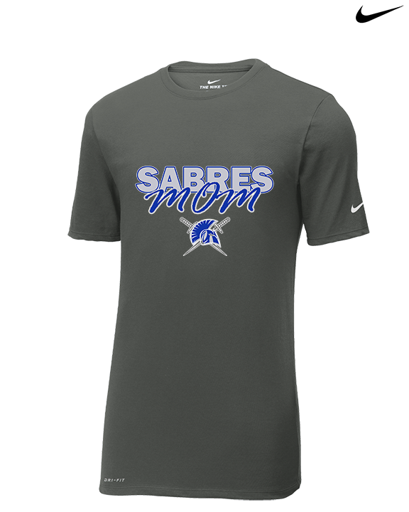 Sumner Cheerleading Cheer Mom - Mens Nike Cotton Poly Tee