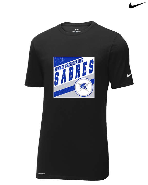 Sumner Cheerleading Cheer Square - Mens Nike Cotton Poly Tee