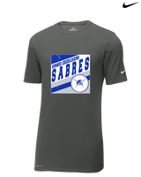 Sumner Cheerleading Cheer Square - Mens Nike Cotton Poly Tee