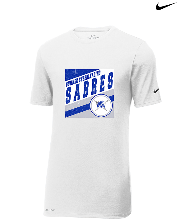 Sumner Cheerleading Cheer Square - Mens Nike Cotton Poly Tee