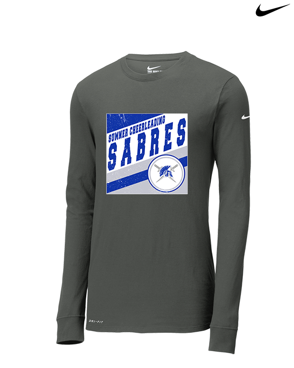 Sumner Cheerleading Cheer Square - Mens Nike Longsleeve