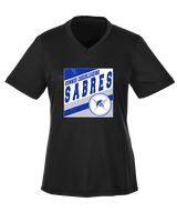 Sumner Cheerleading Cheer Square - Womens Performance Shirt