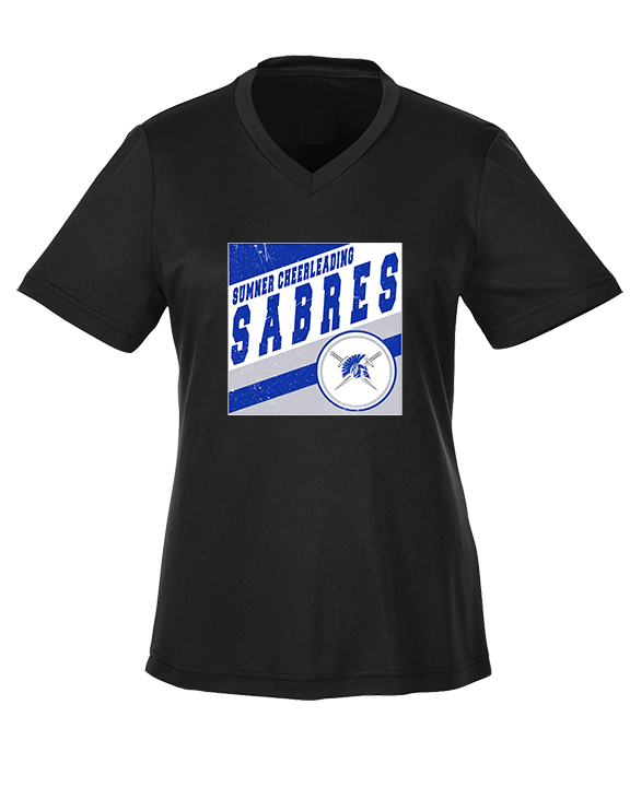 Sumner Cheerleading Cheer Square - Womens Performance Shirt