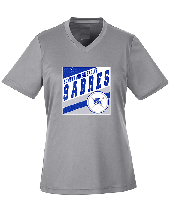 Sumner Cheerleading Cheer Square - Womens Performance Shirt