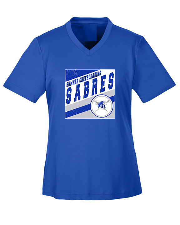 Sumner Cheerleading Cheer Square - Womens Performance Shirt