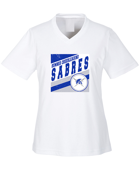 Sumner Cheerleading Cheer Square - Womens Performance Shirt