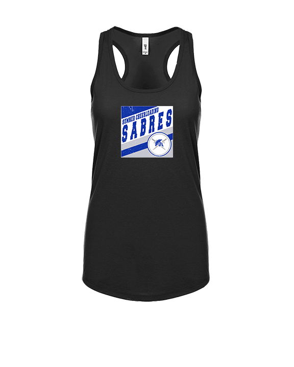 Sumner Cheerleading Cheer Square - Womens Tank Top