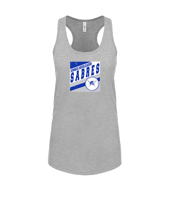 Sumner Cheerleading Cheer Square - Womens Tank Top