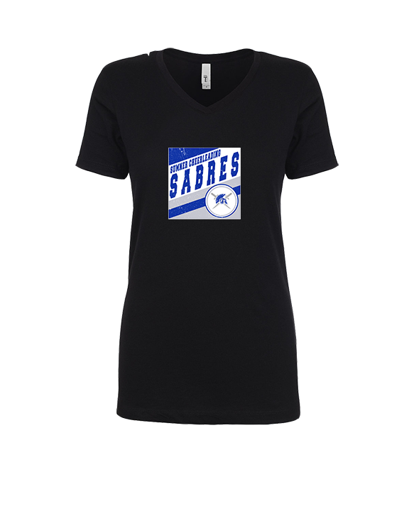 Sumner Cheerleading Cheer Square - Womens Vneck