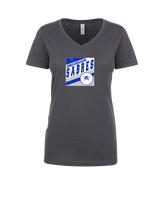 Sumner Cheerleading Cheer Square - Womens Vneck