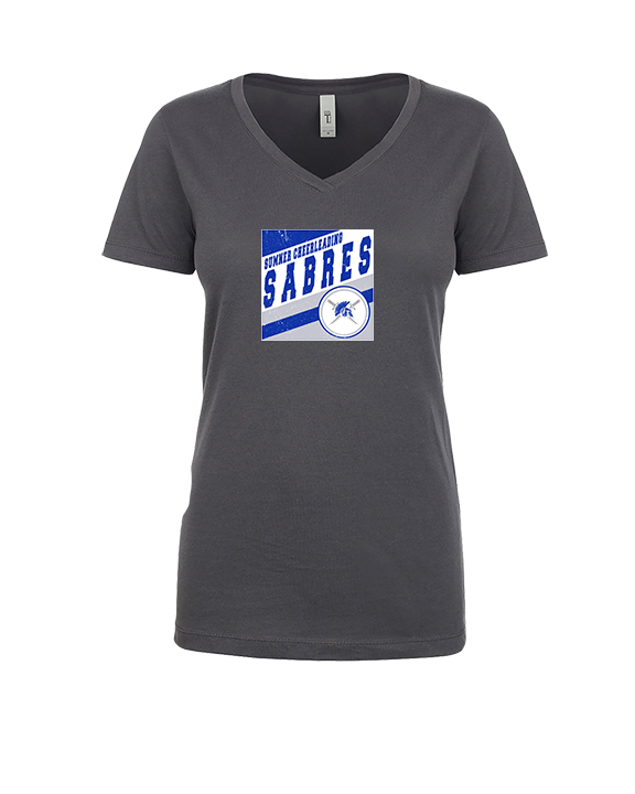 Sumner Cheerleading Cheer Square - Womens Vneck