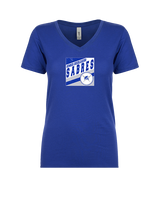 Sumner Cheerleading Cheer Square - Womens Vneck