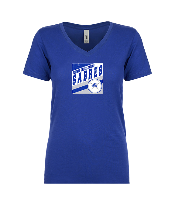 Sumner Cheerleading Cheer Square - Womens Vneck