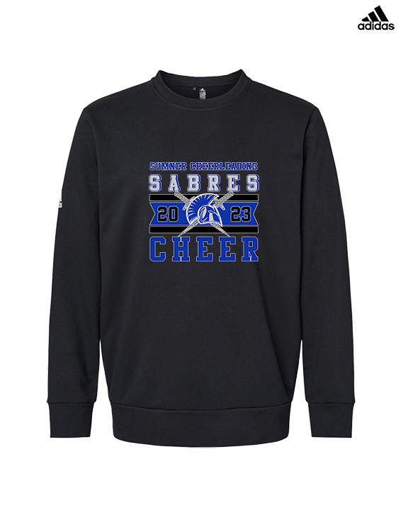 Sumner Cheerleading Cheer Stamp 23 - Mens Adidas Crewneck