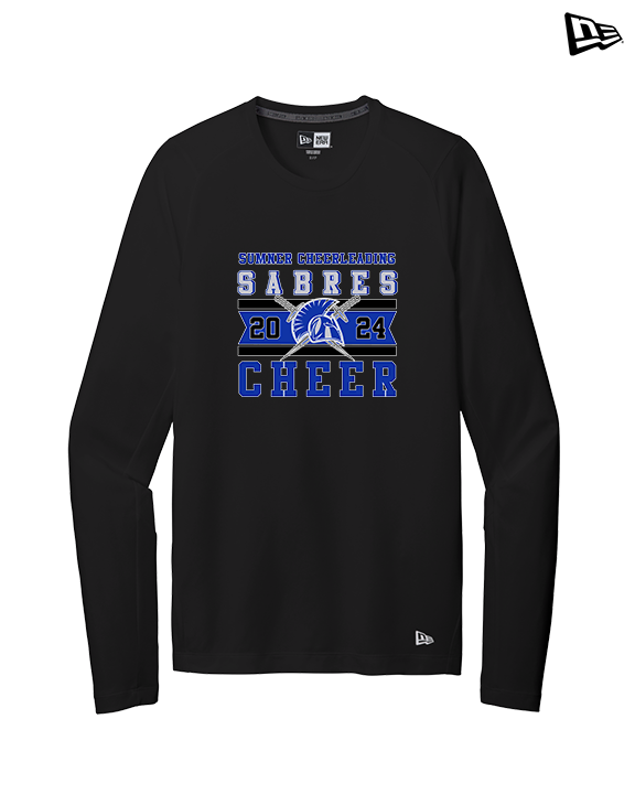 Sumner Cheerleading Cheer Stamp 24 - New Era Performance Long Sleeve