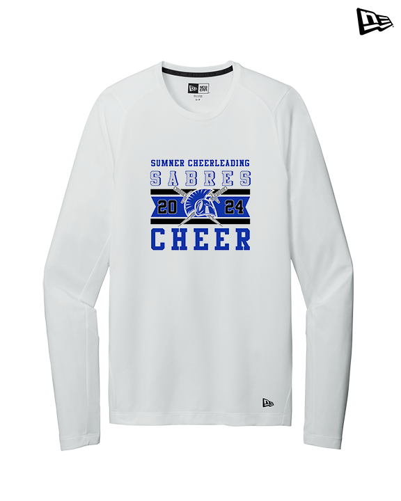 Sumner Cheerleading Cheer Stamp 24 - New Era Performance Long Sleeve