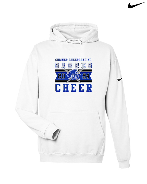 Sumner Cheerleading Cheer Stamp 24 - Nike Club Fleece Hoodie