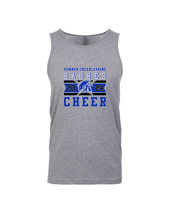 Sumner Cheerleading Cheer Stamp 24 - Tank Top