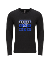 Sumner Cheerleading Cheer Stamp 24 - Tri-Blend Long Sleeve