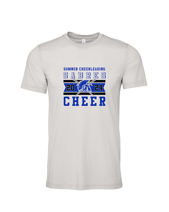 Sumner Cheerleading Cheer Stamp 24 - Tri-Blend Shirt