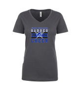 Sumner Cheerleading Cheer Stamp 24 - Womens Vneck