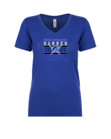 Sumner Cheerleading Cheer Stamp 24 - Womens Vneck