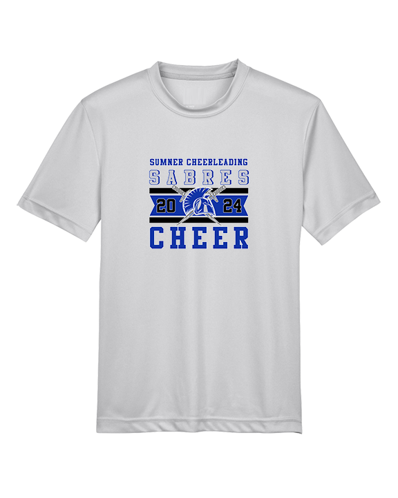Sumner Cheerleading Cheer Stamp 24 - Youth Performance Shirt