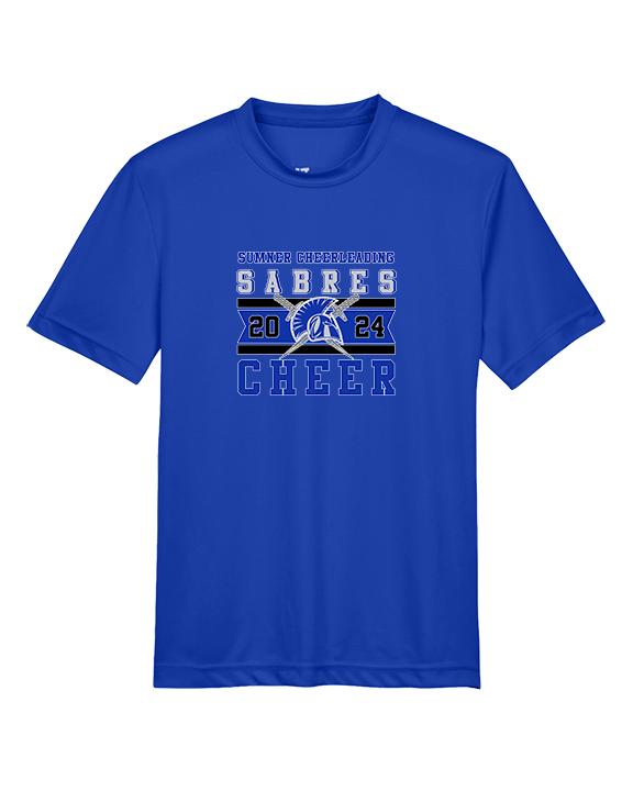 Sumner Cheerleading Cheer Stamp 24 - Youth Performance Shirt