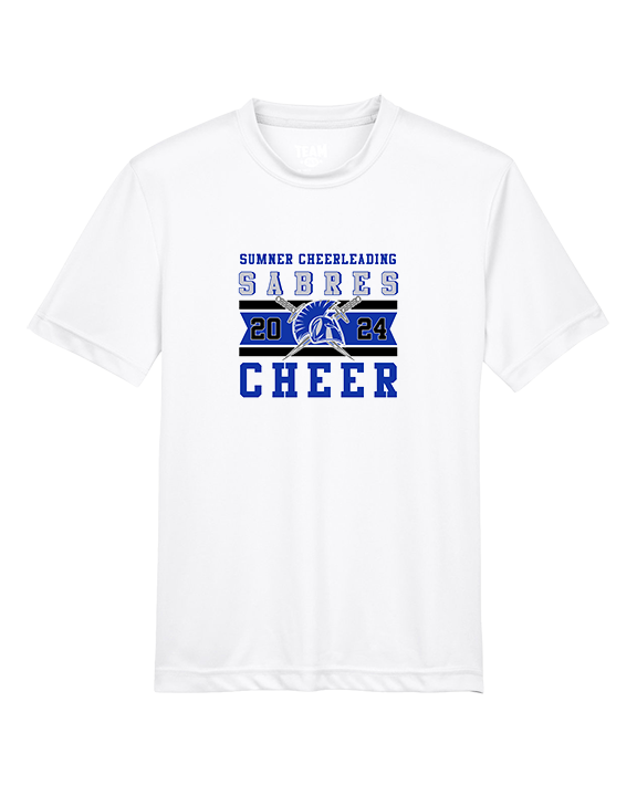 Sumner Cheerleading Cheer Stamp 24 - Youth Performance Shirt