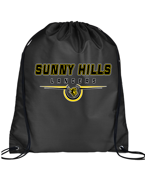 Sunny Hills HS Football Design - Drawstring Bag