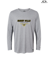 Sunny Hills HS Football Design - Mens Oakley Longsleeve