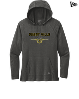 Sunny Hills HS Football Design - New Era Tri-Blend Hoodie