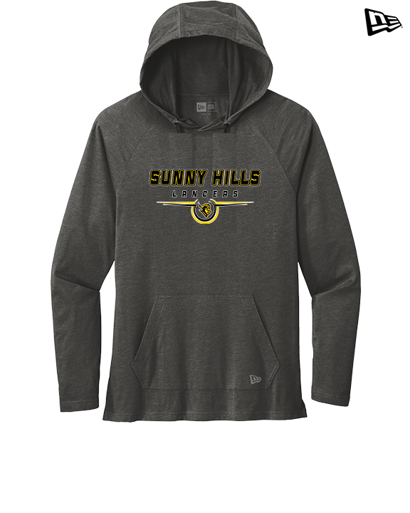 Sunny Hills HS Football Design - New Era Tri-Blend Hoodie
