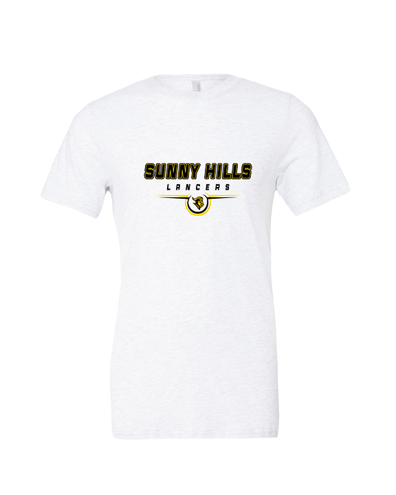 Sunny Hills HS Football Design - Tri-Blend Shirt