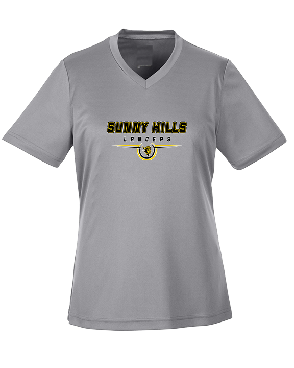Sunny Hills HS Football Design - Womens Performance Shirt