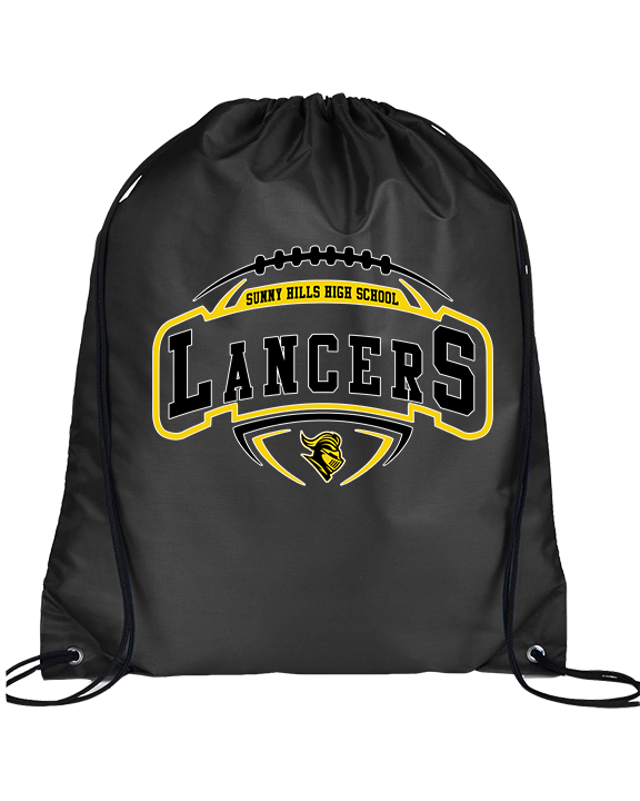 Sunny Hills HS Football Toss - Drawstring Bag