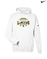 Sunny Hills HS Football Toss - Nike Club Fleece Hoodie