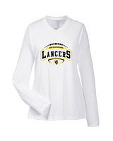 Sunny Hills HS Football Toss - Womens Performance Longsleeve