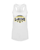 Sunny Hills HS Football Toss - Womens Tank Top
