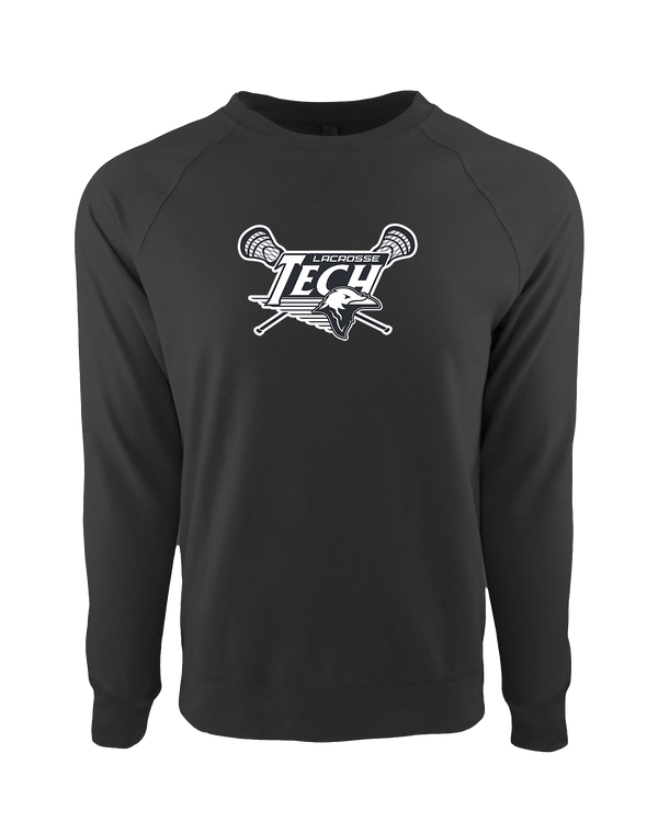 Sussex Technical HS Boys Lacrosse Logo - Crewneck Sweatshirt