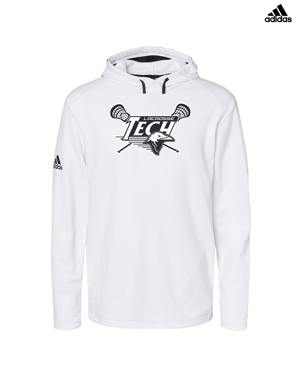Sussex Technical HS Boys Lacrosse Logo - Adidas Men's Hooded Sweatshirt