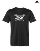 Sussex Technical HS Boys Lacrosse Logo - Adidas Men's Performance Shirt