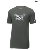 Sussex Technical HS Boys Lacrosse Logo - Nike Cotton Poly Dri-Fit