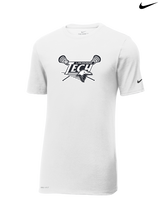 Sussex Technical HS Boys Lacrosse Logo - Nike Cotton Poly Dri-Fit