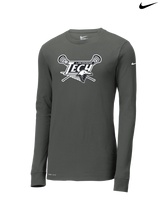 Sussex Technical HS Boys Lacrosse Logo - Nike Dri-Fit Poly Long Sleeve
