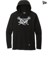 Sussex Technical HS Boys Lacrosse Logo - New Era Tri Blend Hoodie