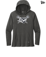 Sussex Technical HS Boys Lacrosse Logo - New Era Tri Blend Hoodie