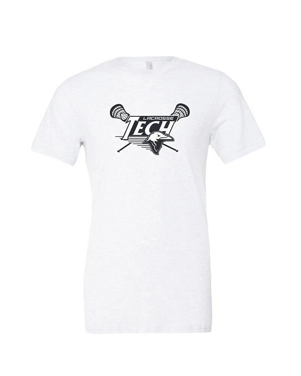Sussex Technical HS Boys Lacrosse Logo - Mens Tri Blend Shirt