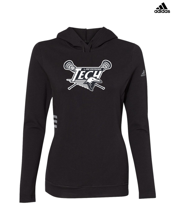 Sussex Technical HS Boys Lacrosse Logo - Adidas Women's Lightweight Hooded Sweatshirt